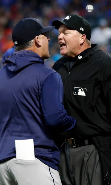 Astros manager, hitting coach by ejected by home plate ump